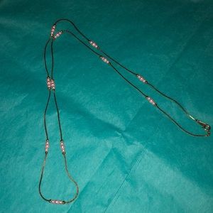 Costume pearl necklace